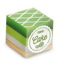 Borracha Tris Cake Sabores e Cheirinho - Verde