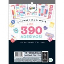 Bloco De Adesivos P/ Planner 12fls