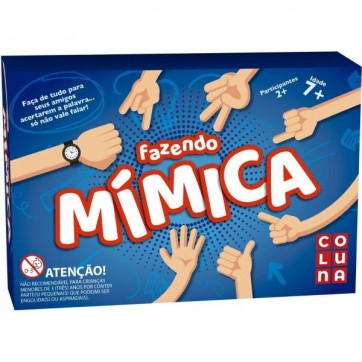 Jogo Diverso Fazendo Mimica - Coluna