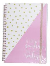 CADERNETA / BLOCO DE NOTAS COM 80 FOLHAS ESTAMPAS SORTIDAS 21X15CM - 2