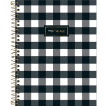 Caderno espiral colegial West Village 80f