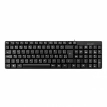 Teclado Basico Slim Preto Usb Bulk