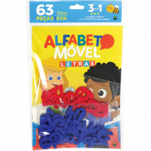 Alfabeto móvel: letras - Todolivro