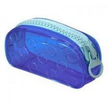 Estojo Bubble Azul Neon Grande - DAC
