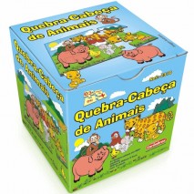 Quebra Cabeça De Animais - Carimbras