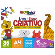 Livro Livro + Bloco Criativo - Origami