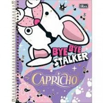 CADERNO UNIV. 1 MAT. CAPRICHO ESPIRAL CAPA DURA TILIBRA
