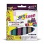 Tinta para Tecido Acrilex Art Teen 6 Cores c/Glitter 20ml - 12206