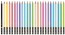 Lápis de Cor 24 Cores Tons Pastel Vibes Redondo + 01 Lápis Preto 6B Tris