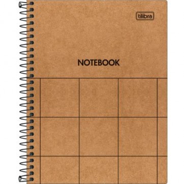 Caderno Capa Dura colegial KRAFTWORK  80 folhas 1 matéria