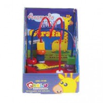 Brinquedo Educativo Aramado Mini Girafa 3130 - Carlu