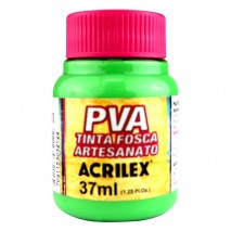 Tinta Pva Fosca verde folha 832 (37ml.) - Acrilex