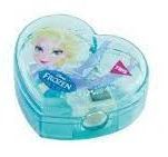 Apontador C/Deposito Frozen Tris - Azul