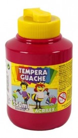 Tinta Guache Acrilex Magenta Com 250ml