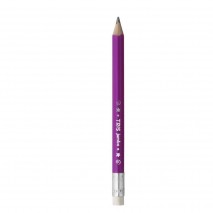 Lápis Preto Hb Com Borracha Jumbo Tris - Roxo