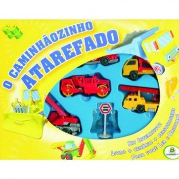 O Caminhãozinho Atarefado - Coleção Ler e Brincar Livro cartonado – Conjunto de caixa