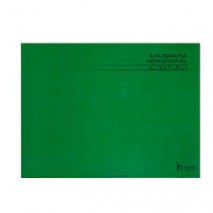 Caderno Caligrafia Capa Dura Liso 48F 1/4 Broch.horizontal - Tamoio