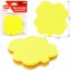 BLOCO DE ANOTACAO STICKER ADESIVO TREVO 80 FOLHAS COLORS 7X6,5CM