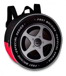 Lancheira Infantil Clio Style Fast Machine Masculina - Vermelho