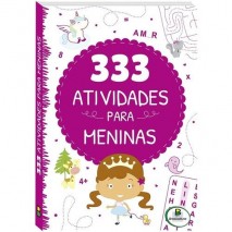 Livro Infantil 333 Atividades Para Meninas