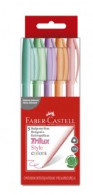 Caneta Esferográfica Trilux 032 M 1.0 5 Style colors Faber Castell