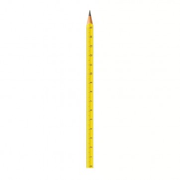 Lápis preto N°2 Triangular Régua Faber Castell - Amarelo
