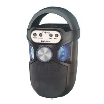 Caixa De Som Amplificada Portátil Inova Rad-9024