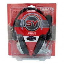 Fone De Ouvido Com Microfone Para PC ou Notebook Super Bass SY-301 - SOUYE