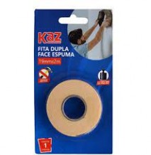 FITA DUPLA FACE DE ESPUMA 19 MM X 2 M
