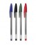 Canetas 1.0 Cristal Bic 1 Azul + 1 Preta + 1 Vermelha + 1 Verde und