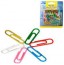 CLIPS COLORIDO COM 100 PECAS NA CARTELA