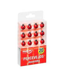 PERCEVEJO FANTASIA LADY BUG MOLIN C/20 UND REF 23131