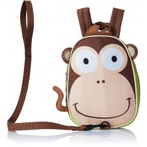 Lancheira Térmica para Passeio - 12 x 12 x 106 cm - Macaco - Multikids
