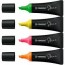 Caneta Marca Texto Stabilo Neon Shine Estojo 4 Cores 76/4