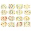 Brinquedo Pedagogico Madeira Primeiras Contas 48 PCS Brincadeira de Crianca - Brinc. De Crianca