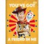 Caderno Brochura Capa Dura Universitario Toy Story 80 Folhas Tilibra