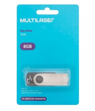 Pen Drive Multilaser Twist 2 8GB