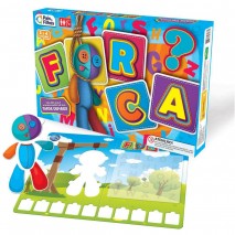 jogo da Forca Descubra Palavra Antes que Seja Tarde De 2 a 4 jogadores a partir de 7 anos, Pais e Filhos