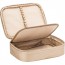 estojo box west village metalizado dourado