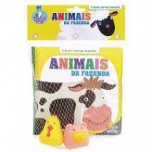 Livro - É Bom Tomar Banho! Animais da Fazenda