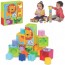 Brinquedo Educativo Cubinhos Bebe Montar Empilhar Formas - Mercotoys