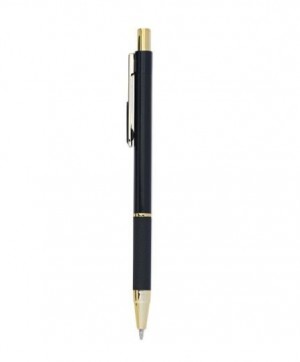 Caneta Esferografica CR 45 GOLD Preta Retratil 1.0