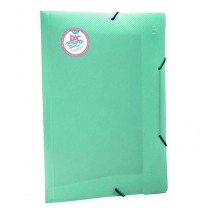 Pasta Aba Elástica Ofício Sem Lombo DAC Breeze Unidade - Verde