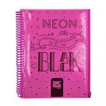 Caderno 10 Matérias Color Bubble Rosa Dac Un/1