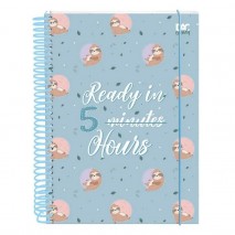 CADERNO UNIVERSITÁRIO TRENDY 10 MATÉRIAS 160F CAPA SORTIDA DAC