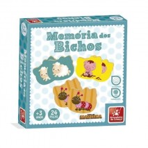 Jogo da Memória dos Bichos - Brincadeira de Criança