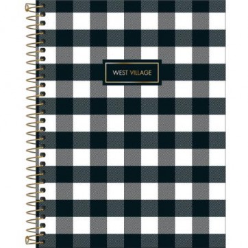 Caderno espiral colegial West Village 80f