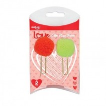 Clips Pom Pom Love - com 2 unidades - 23070 - Molin