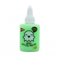 Cola Colorida Super Glow Tris Verde 36grs Brilha Escuro
