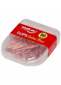 CLIPS ROSA 28MM C/ 100 UNIDS